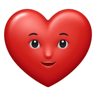 Un cœur écrit 100 % sticker