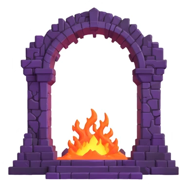 Minecraft Nether portal sticker