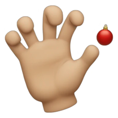 Le signe de jul avec les doigts sticker