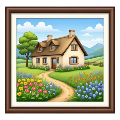 Cottage core sticker