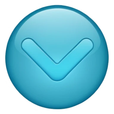 Create a blue tick sticker