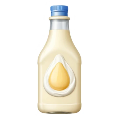 Bottle of Mayonnaise sticker