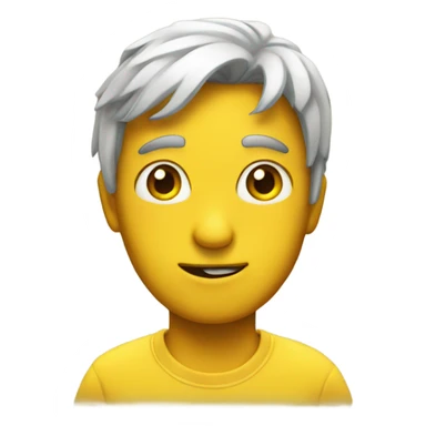 yellow emoji sideye sticker