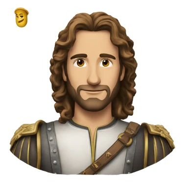 Baudoin 4 roi de Jérusalem comme dans le film  sticker