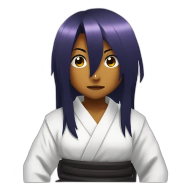 Yoruichi de bleach sticker