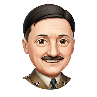 Adolf Hitler cute sticker