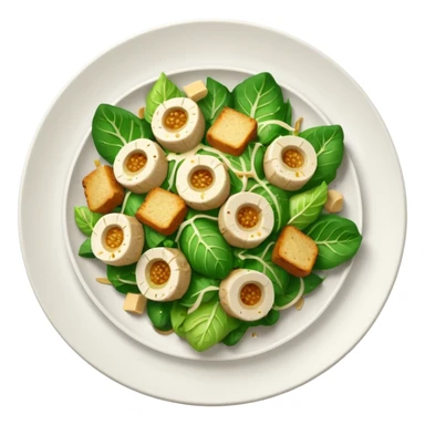 Charred sprout Caesar salad sticker