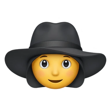 black hat sticker