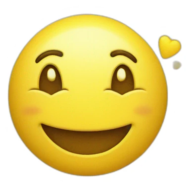 happy smiley yellow saying hello sticker
