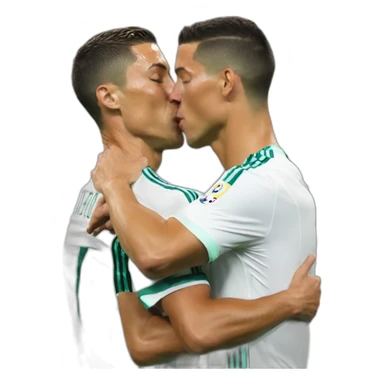 Ronaldo kiss sticker