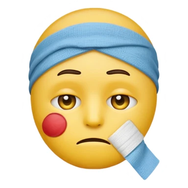 injured emoji sticker
