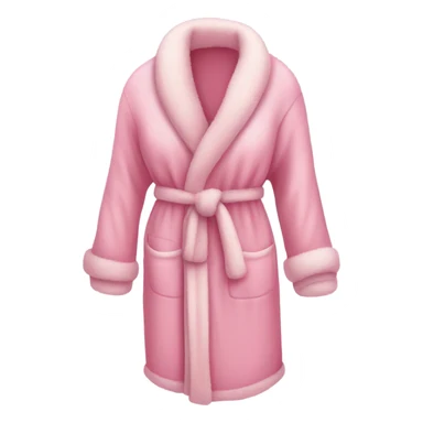 pink dressing gown sticker