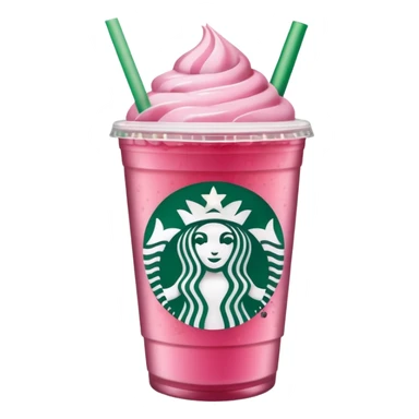 pink drink from star bucks that has the logo sticker