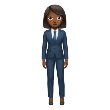 Kemi Badenoch, full body, standing sticker
