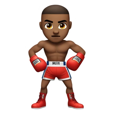 A boxer named rusty  sticker