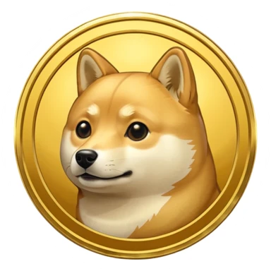 dogecoin crypto sticker