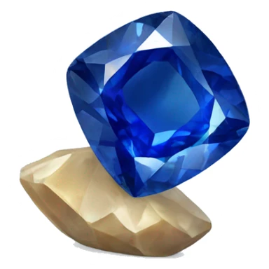 Sapphire gemstone sticker