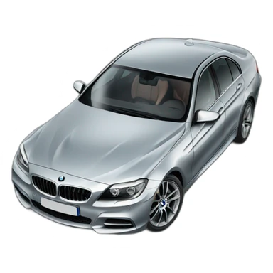 BMW + Mercedes  sticker