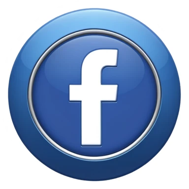 Facebook blue badge  sticker