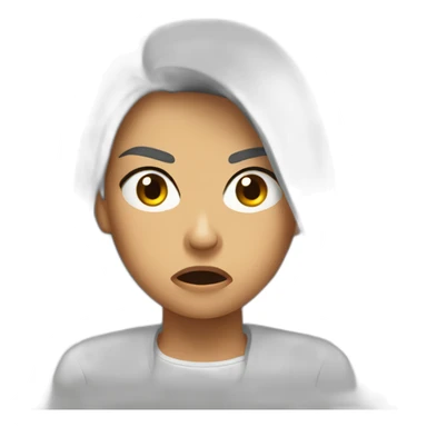 Belen Esteban angry sticker