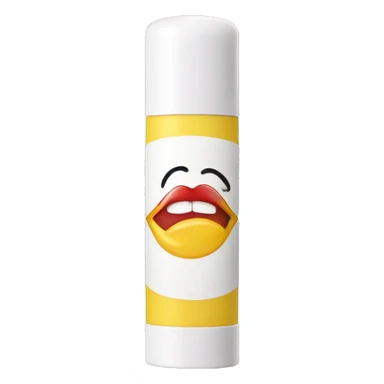 lip balm with label sticker