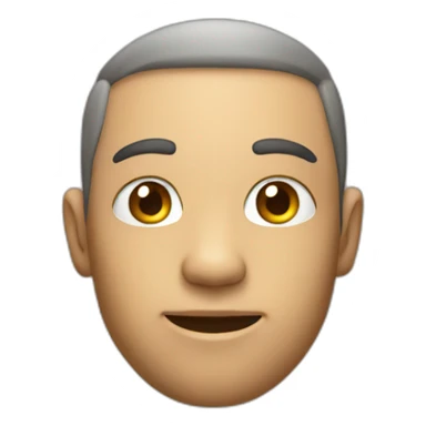 3d human emoji like iOS sticker