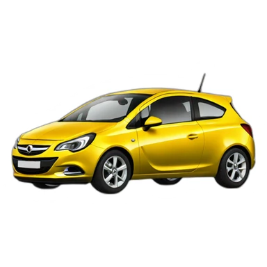 opel corsa sticker