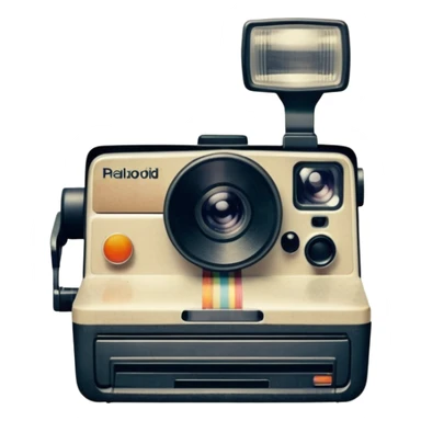 Photo printed from palaroid sticker