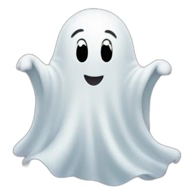 classic-emoji-ghost-with-many-hearts sticker