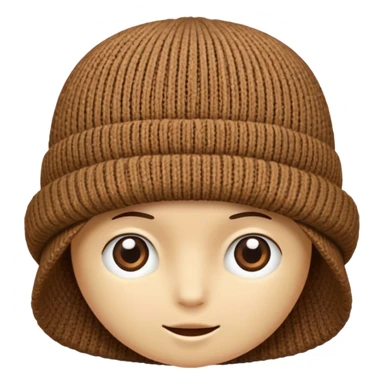 cloth hat, not knitted. Negative: character. sticker