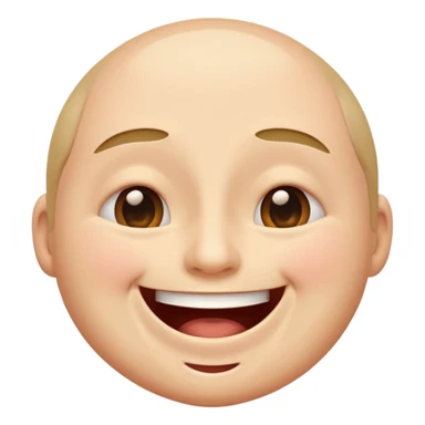 I want an overly excited face that says “I am so excited, I cannot contain. With eyes tightly squeezed closed together and a big grin emoji. With no  eyes  sticker