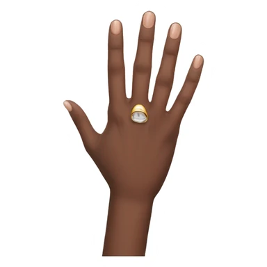 a ring finger with no ring on it  sticker