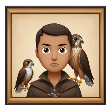 the falcon cannot hear the falconer sticker