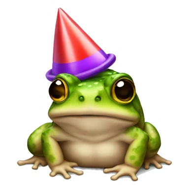 toad with party hat sticker