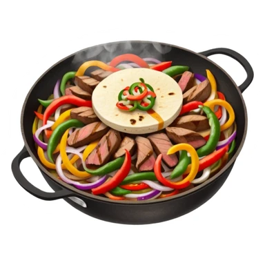 mexican fajita sticker