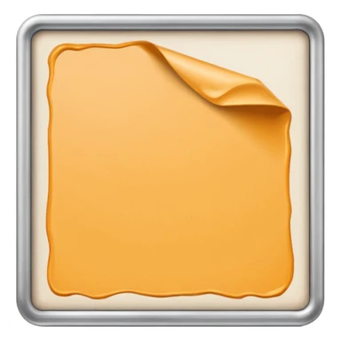 Realistic detailed paint canvas sticker