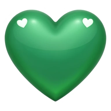 green heart sticker