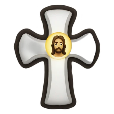 cross jesus sticker