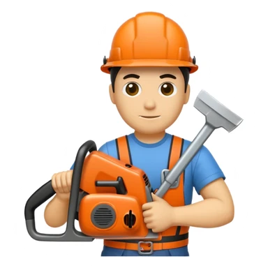 faça a máxima de "chainsawman" sticker