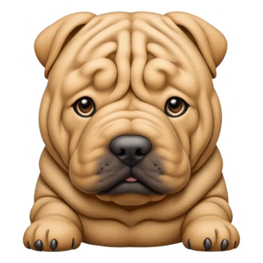Chinese shar pei sticker
