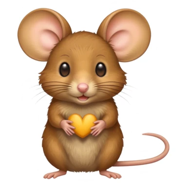 field mouse sticker