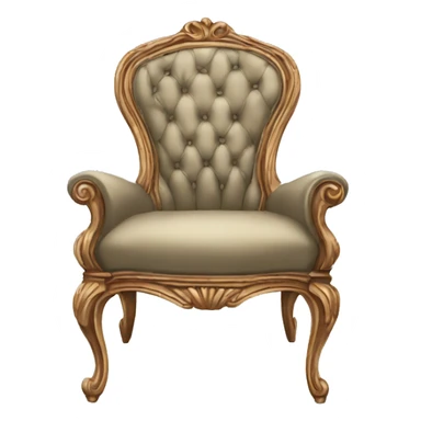 Victorian chair sticker