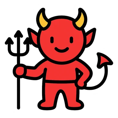 el diablito rojo sticker
