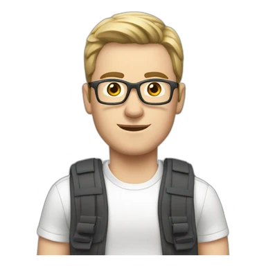 white Guy in Audi A6 sticker