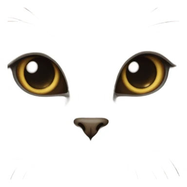 Big eyes cat sticker
