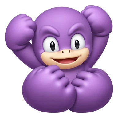 knuckles from chowder sticker