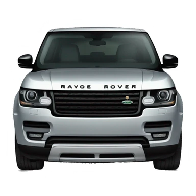Black Range Rover sticker