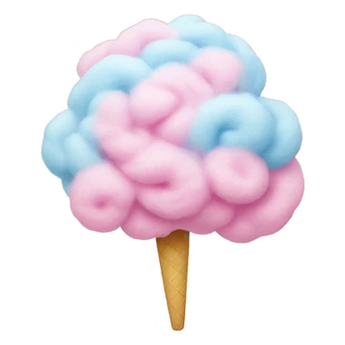 cotton candy sticker