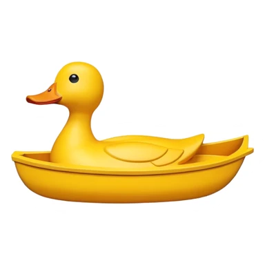  Duck shaped boat sticker