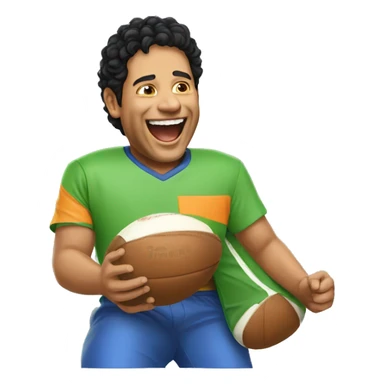 sachin tendulakar laughing sticker